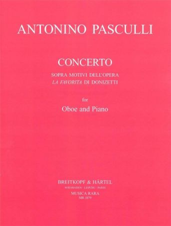 PASCULLI:CONCERTO - LA FAVORITA DI DONIZETTI