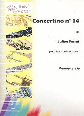 PORRET:CONCERTINO NO.14 HAUTBOIS/PIANO