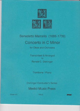 MARCELLO:CONCERTO IN C MINOR TROMBONE AND PIANO