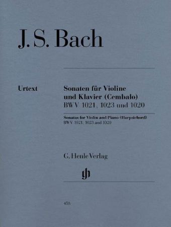 BACH J.S.:SONATEN FUR VIOLINE UND KLAVIER BWV 1020-1023