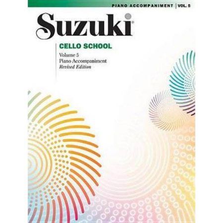 SUZUKI:CELLO SCHOOL 5 PIANO 