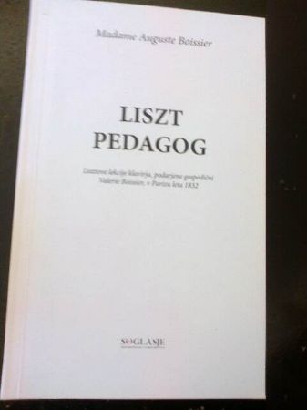 BOISSIER:LISZT PEDAGOG