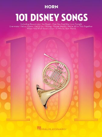 101 DISNEY SONGS FOR HORN