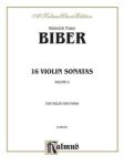 BIBER:16 VIOLIN SONATAS VOL.2 FOR VIOLIN AND PIANO