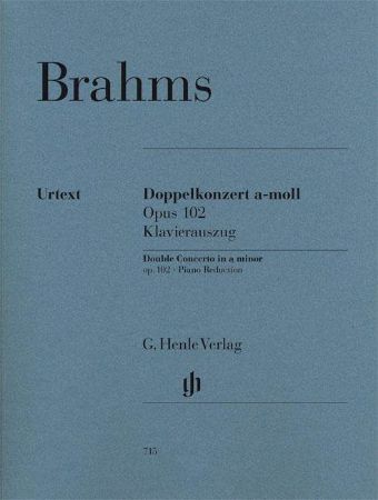 BRAHMS:DOUBLE CONCERTO IN A MINOR OP.102