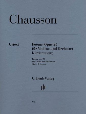 CHAUSSON:POEME OP.25 FOR VIOLINE AND PIANO
