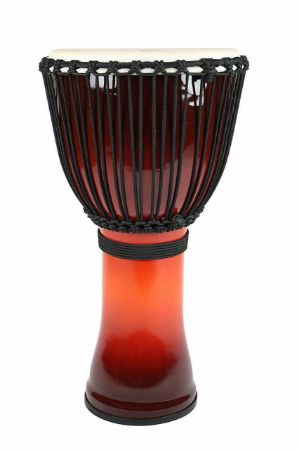 TOCA DJEMBE 10'' FREESTYLE AFRICA SUNSET RED SFDJ-10AFS
