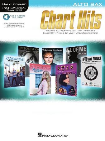 CHART HITS PLAY ALONG ALTO SAX +AUDIO ACCESS