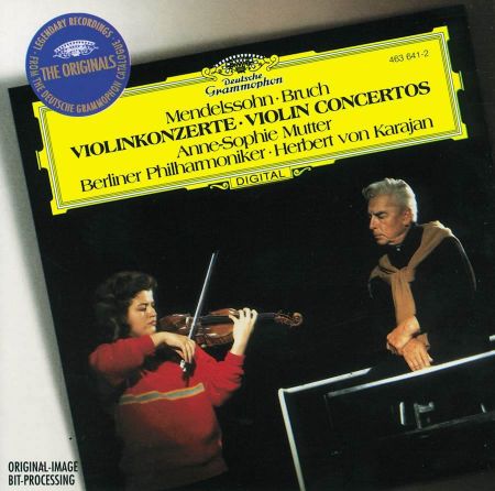 MENDELSSOHN,BRUCH:VIOLIN CONCERTO/MUTTER/KARAJAN