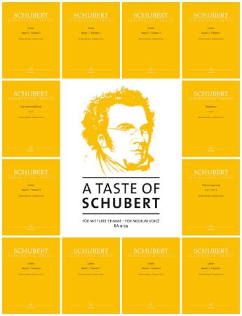 A TASTE OF SCHUBERT FOR MEDIUM VOICE