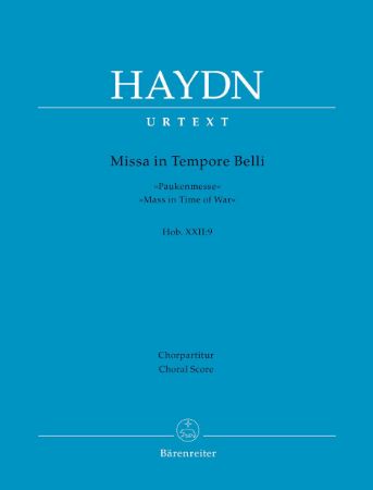 HAYDN:MISSA IN TEMPRE BELLI "PAUKENMESSE" HOB.XXII:9 VOCAL SCORE