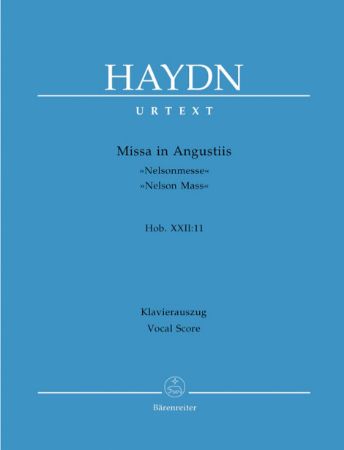 HAYDN:MISSA IN ANGUSTIIS "NELSON MASS" HOB.XXII:11 VOCAL SCORE