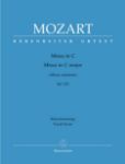 MOZART:MISSA IN C "MISSA SOLEMNIS" KV 337 VOCAL SCORE