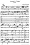 MOZART:MISSA IN C "MISSA SOLEMNIS" KV 337 VOCAL SCORE