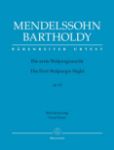 MENDELSSOHN:THE FIRST WALPUGIS NIGHT/DIE ERSTE WALPURGISNACHT OP.60 VOCAL SCORE