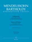 MENDELSSOHN:LOBGESANG/HYMN OF PRAISE MWV A 18/OP.52 VOCAL SCORE