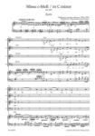 MOZART:MISSA IN C-MOLL KV 427 VOCAL SCORE