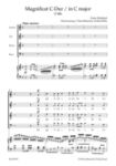 SCHUBERT:MAGNIFICAT C-DUR D 486 VOCAL SCORE