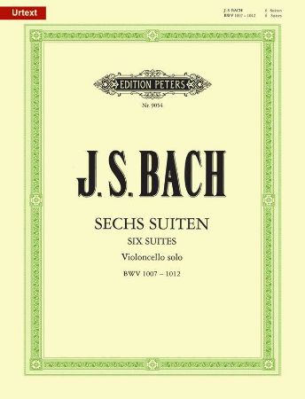 BACH:SECHS SUITEN/SIX SUITES  BWV 1007-1012 CELLO SOLO