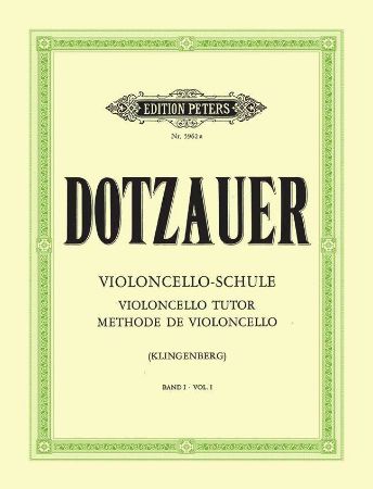 DOTZAUER:VIOLONCELLO SCHULE,BAND 1