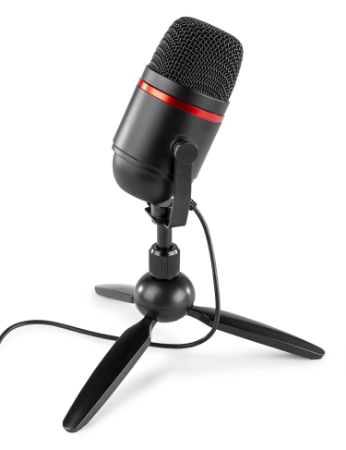Power Dynamics PCM100 Studio Mikrofon z USB Micro set