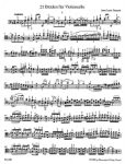 DUPORT:21 ETUDES FOR CELLO