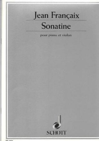FRANCAIX J:SONATINE VIOLON ET PIANO