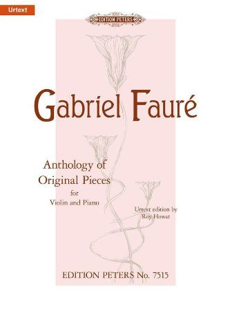 FAURE:ORIGINAL PIECES FOR VIOLIN AND PIANO