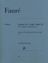 FAURE:SONATE NO.1 A-DUR OP.13 VIOLINE AND PIANO