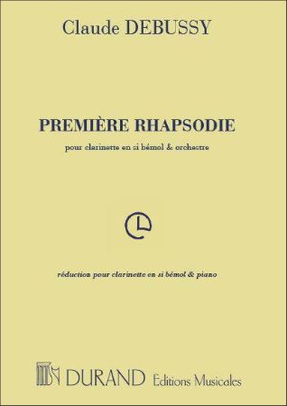 DEBUSSY:PREMIERE RHAPSODIE POUR CLARINETTE