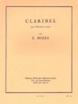 BOZZA:CLARIBEL CLARINETTE ET PIANO