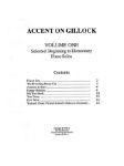 GILLOCK:ACCENT ON GILLOCK VOL.1