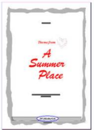 STEINER:A SUMMER PLACE SCORE