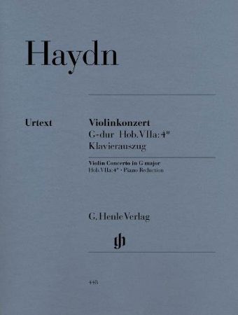 HAYDN:VIOLIN CONCERTO G-DUR HOB VIIa:4 VIOLIN AND PIANO