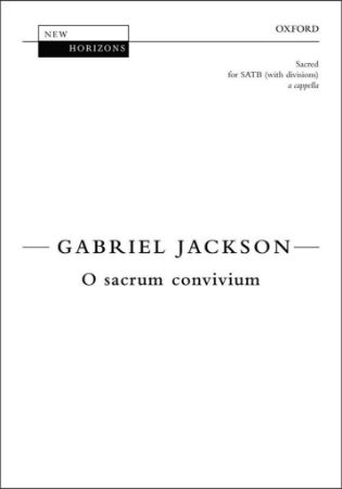 JACKSON:O SACRUM CONVIVIUM SATB