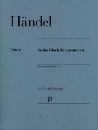 HANDEL:SIX RECORDER SONATAS