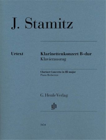 STAMITZ J.:CLARINET CONCERTO B-DUR CLARINET AND PIANO