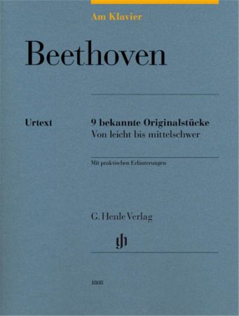 AM KLAVIER BEETHOVEN 9 ORIGINALSTUCKE