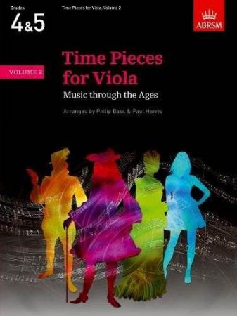 BASS/HARRIS:TIME PIECES FOR VIOLA VOL.2 GRADES 4 & 5