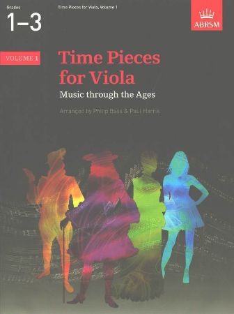 BASS/HARRIS:TIME PIECES FOR VIOLA VOL.1 GRADES 1-3