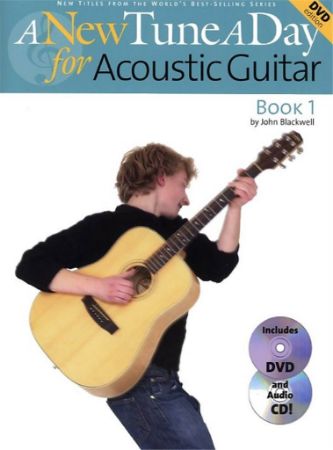 A NEW TUNE A DAY FOR ACOUSTIC GUITAR 1 +CD+DVD
