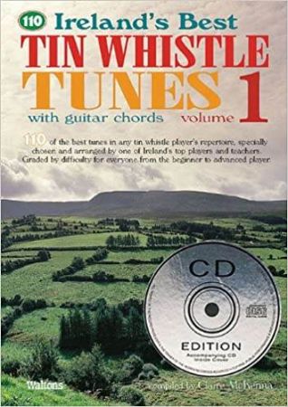 IRELAND'S BEST TIN WHISTLE TUNES 1+CD