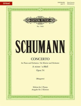 SCHUMANN:PIANO CONCERTO A-MOLL OP.54 FOR 2 PIANOS