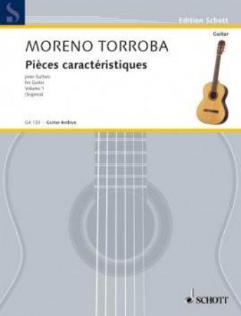 MORENO TORROBA:PIECES CARACTERISTIQUES 1