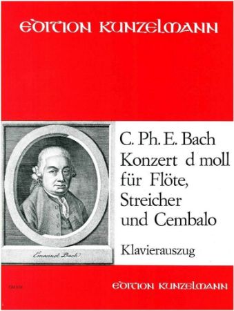 BACH C.PH.E.:KONZERT D-MOLL FUR FLOTE,STRICHER UND CEMBALO