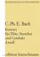 BACH C.PH.E.:KONZERT FUR FLOTE ,STREICHER UND CEMBALO D -MOLL SET