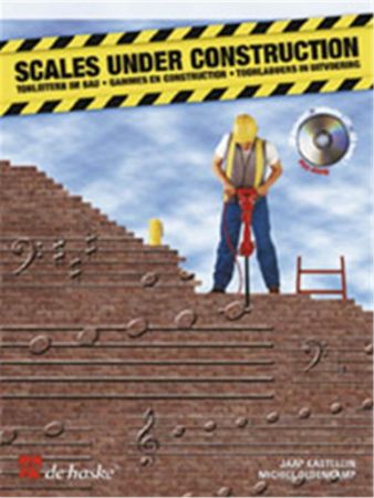 KASTELEIN:SCALES UNDER CONSTRUCTION CLARINET +CD