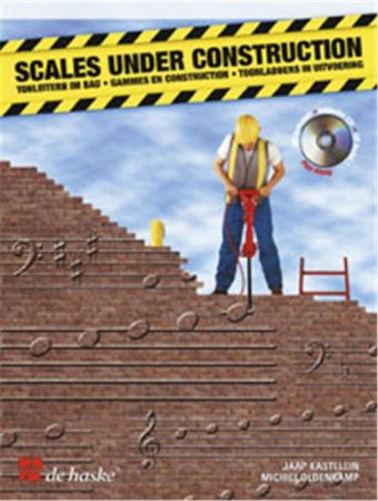 KASTELEIN:SCALES UNDER CONSTRUCTION TRUMPET/HORN/BARITONE/EUPHONIUM +CD