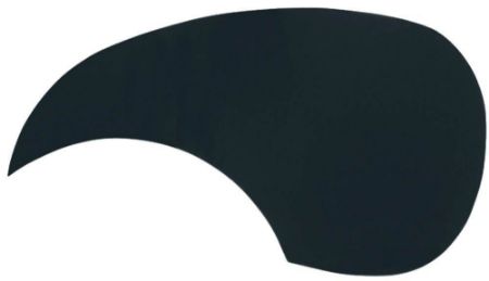 PICKGUARD ZA AKUSTIČNO KITARO ČRN Traditional shape, MARTIN-style 558000