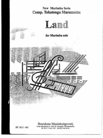 MURAMATSU:LAND MARIMBA SOLO